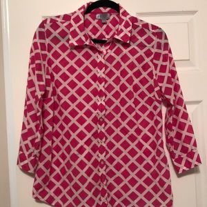 Ladies Button Down Blouse